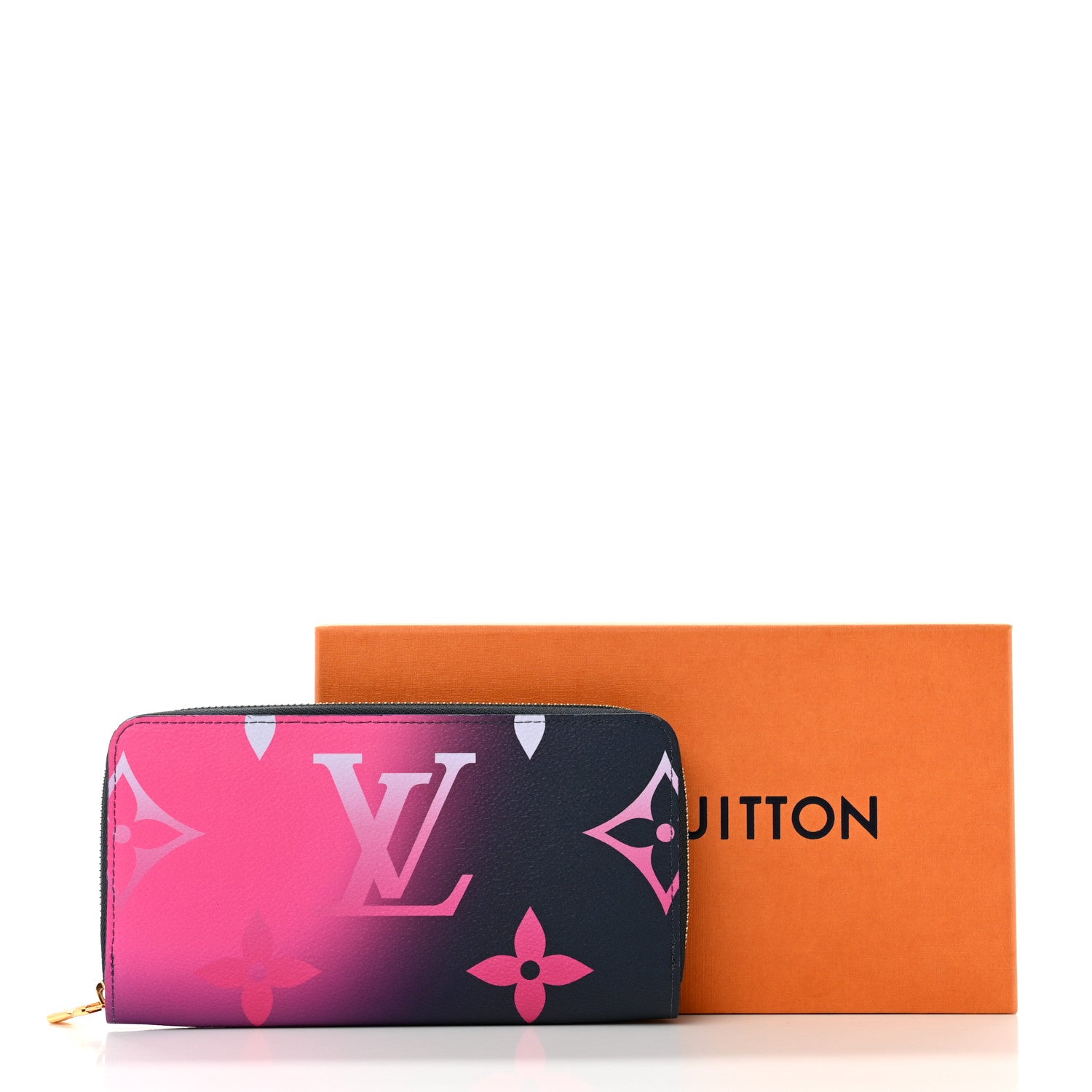 Louis Vuitton Monogram Giant Spring In The City Zippy Wallet Midnight Fuchsia 7 of 7