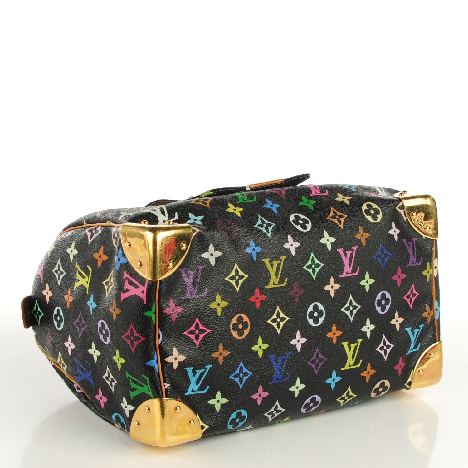 Louis Vuitton Monogram Multicolor Speedy 30 Black 4 of 7