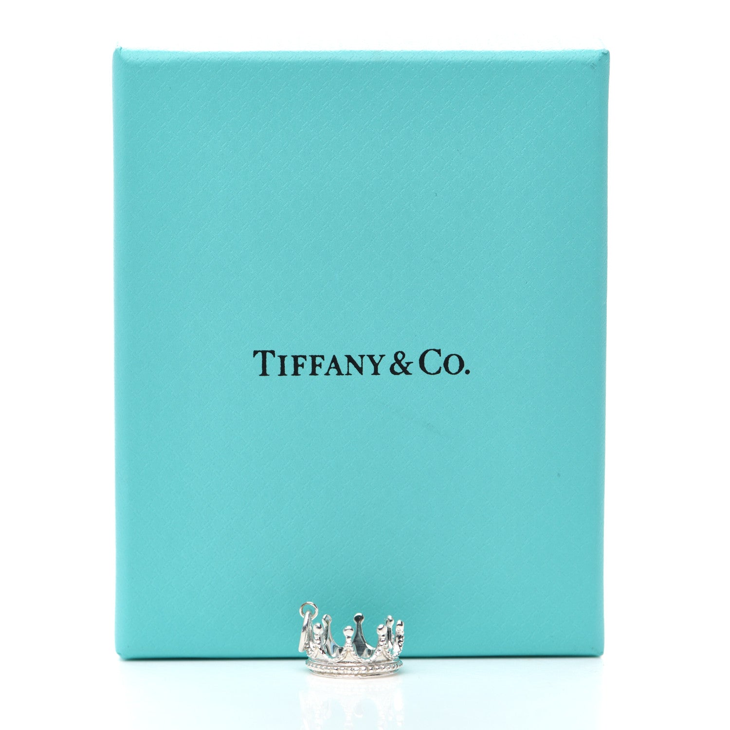 Tiffany Sterling Silver Crown Charm 4 of 4