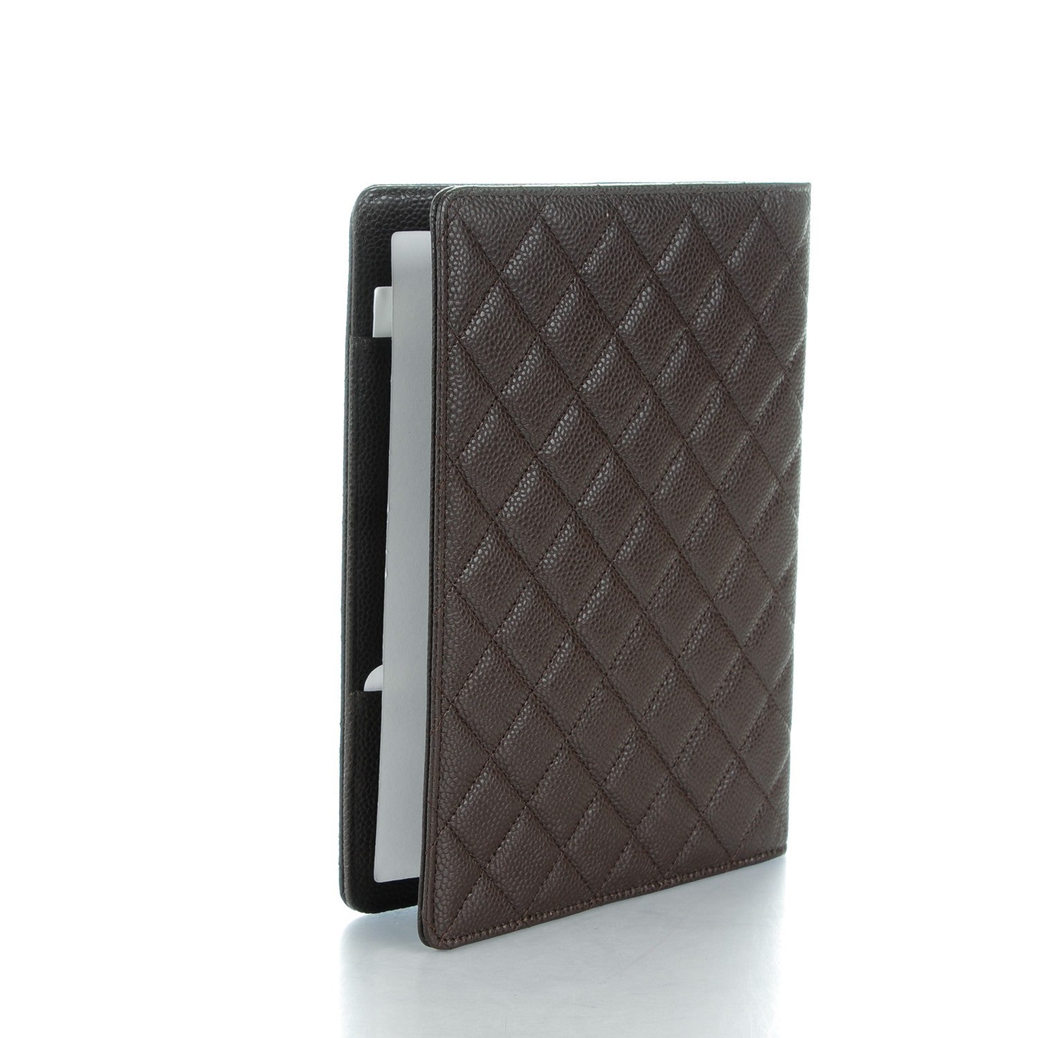 Chanel Caviar Quilted Notebook Dark Brown 3 of 9