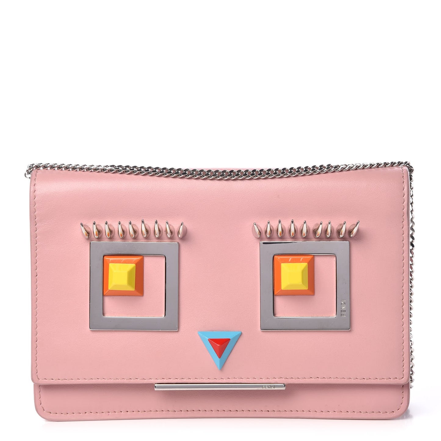 Vitello Century Hypnoteyes Tube Wallet On Chain Bubblegum