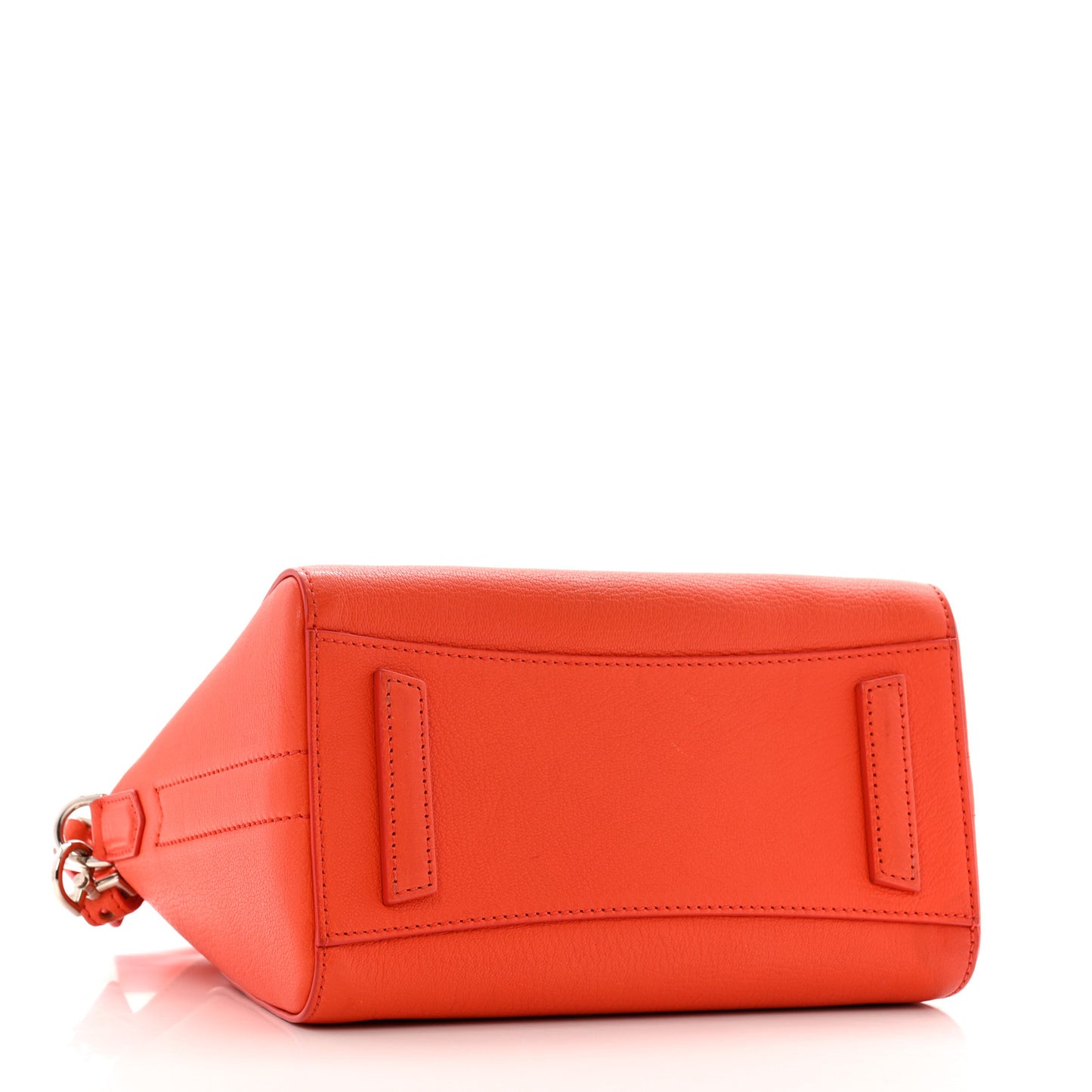 Sugar Goatskin Mini Antigona Burnt Orange