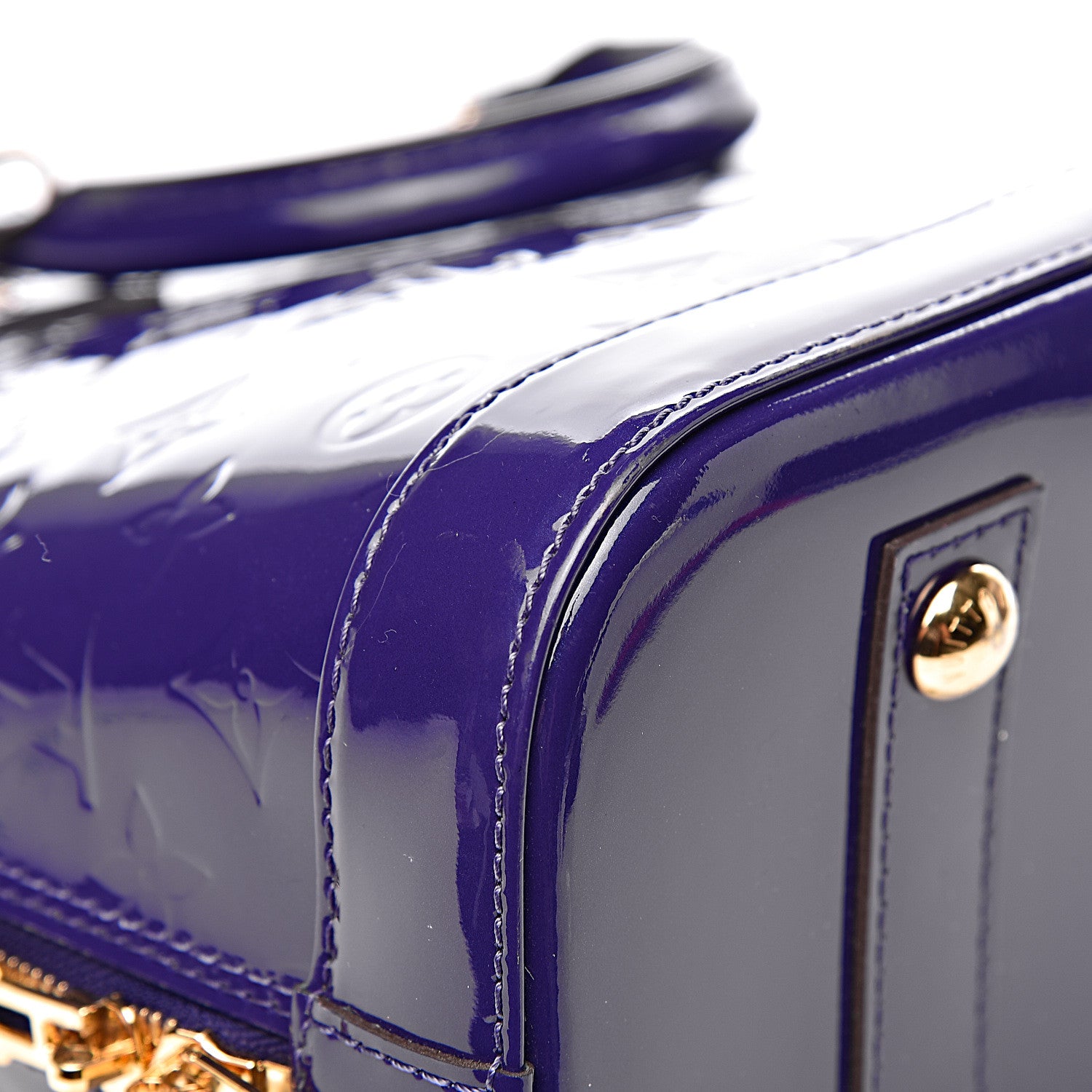 Louis Vuitton Vernis Alma PM Blueberry 9 of 10