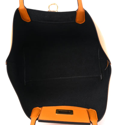 Salvatore Ferragamo Calfskin Travel Tote Olivello 6 of 12