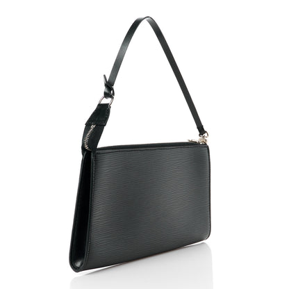 Louis Vuitton Epi Pochette Accessories 21 Black 3 of 10