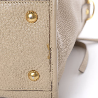 Prada Vitello Daino Shopping Satchel Cammeo 15 of 21