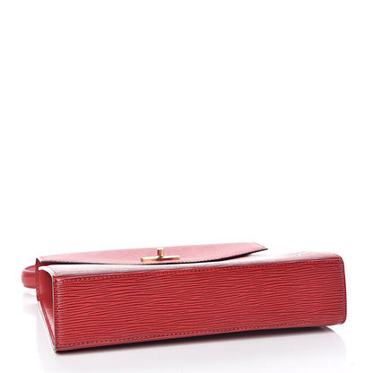 Louis Vuitton Epi Malesherbes Castillan Red 4 of 8
