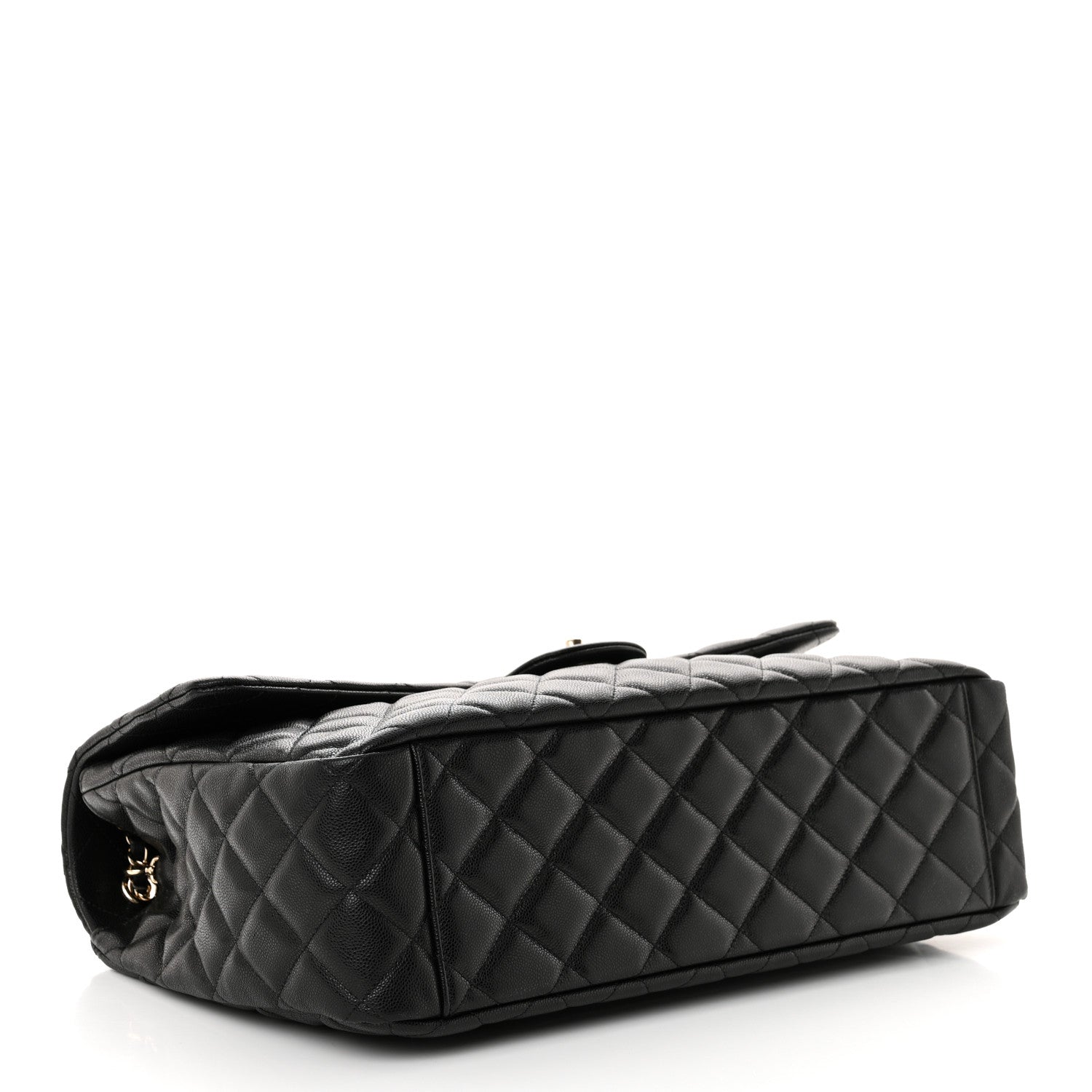 Chanel Caviar Quilted XXL Travel Flap Bag Black 4 of 11