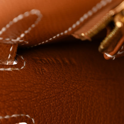 Hermes Epsom Kelly Sellier 25 Gold 7 of 12
