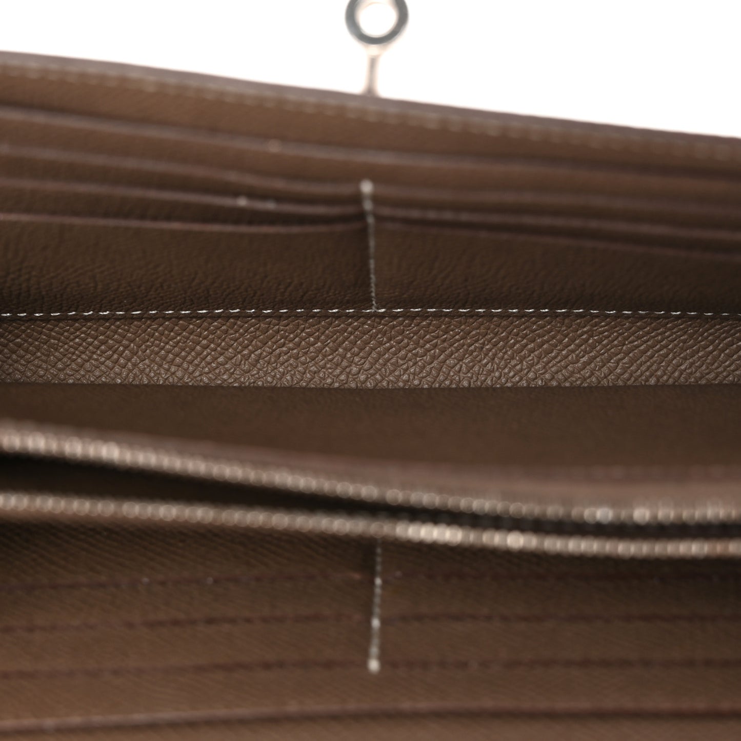 Epsom Kelly Longue Wallet Etoupe