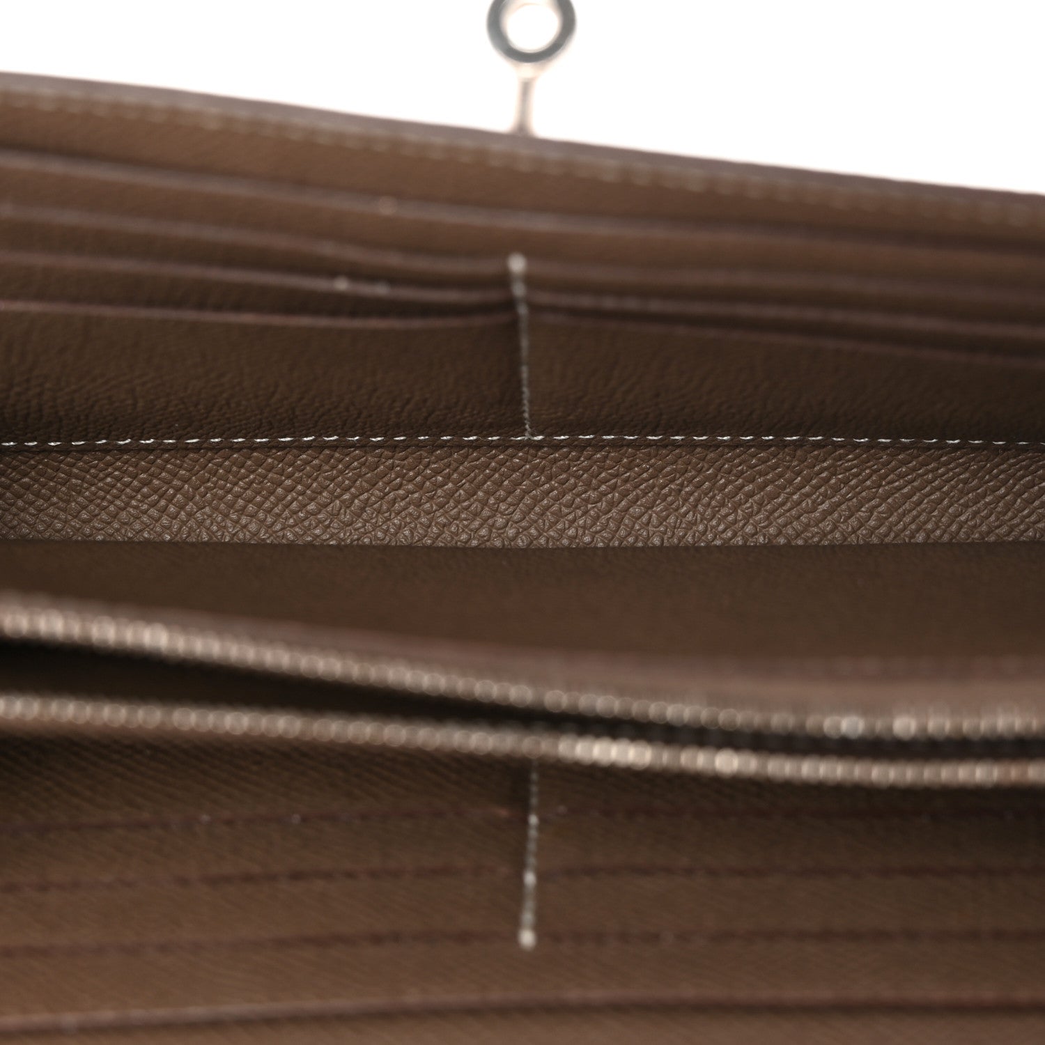 Hermes Epsom Kelly Longue Wallet Etoupe 5 of 9