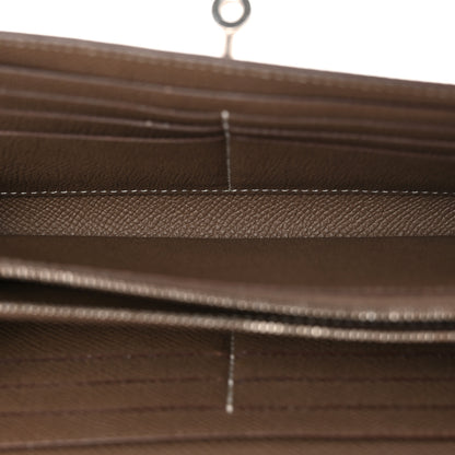 Hermes Epsom Kelly Longue Wallet Etoupe 5 of 9