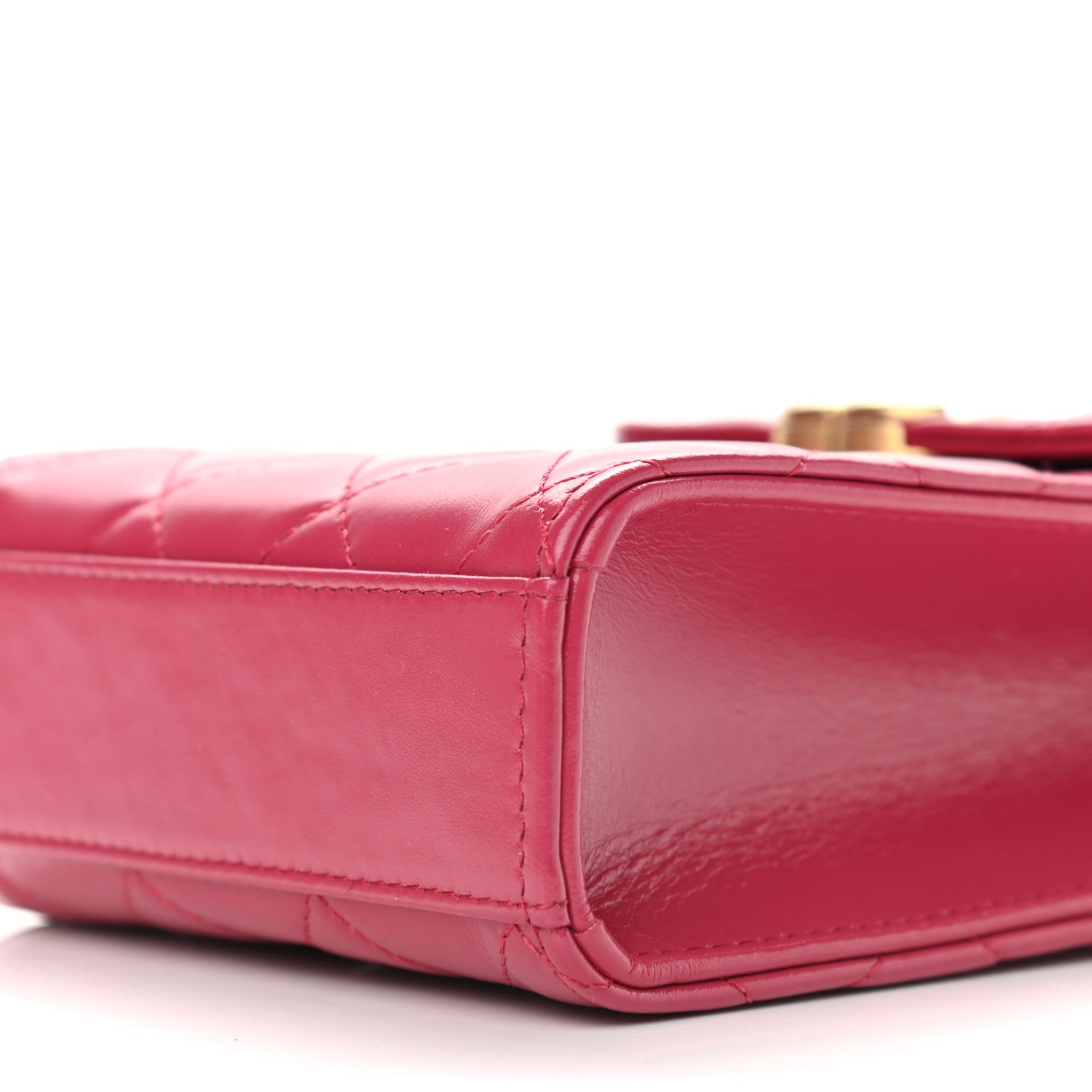 Chanel Lambskin Quilted Vertical Perfect Fit Flap With Chain Pink 4 of 9