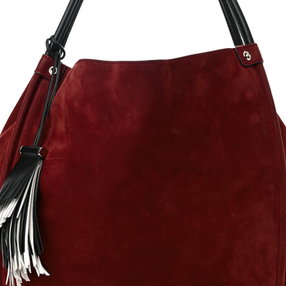 Proenza Schouler Suede L Tote Midnight Plum 7 of 10