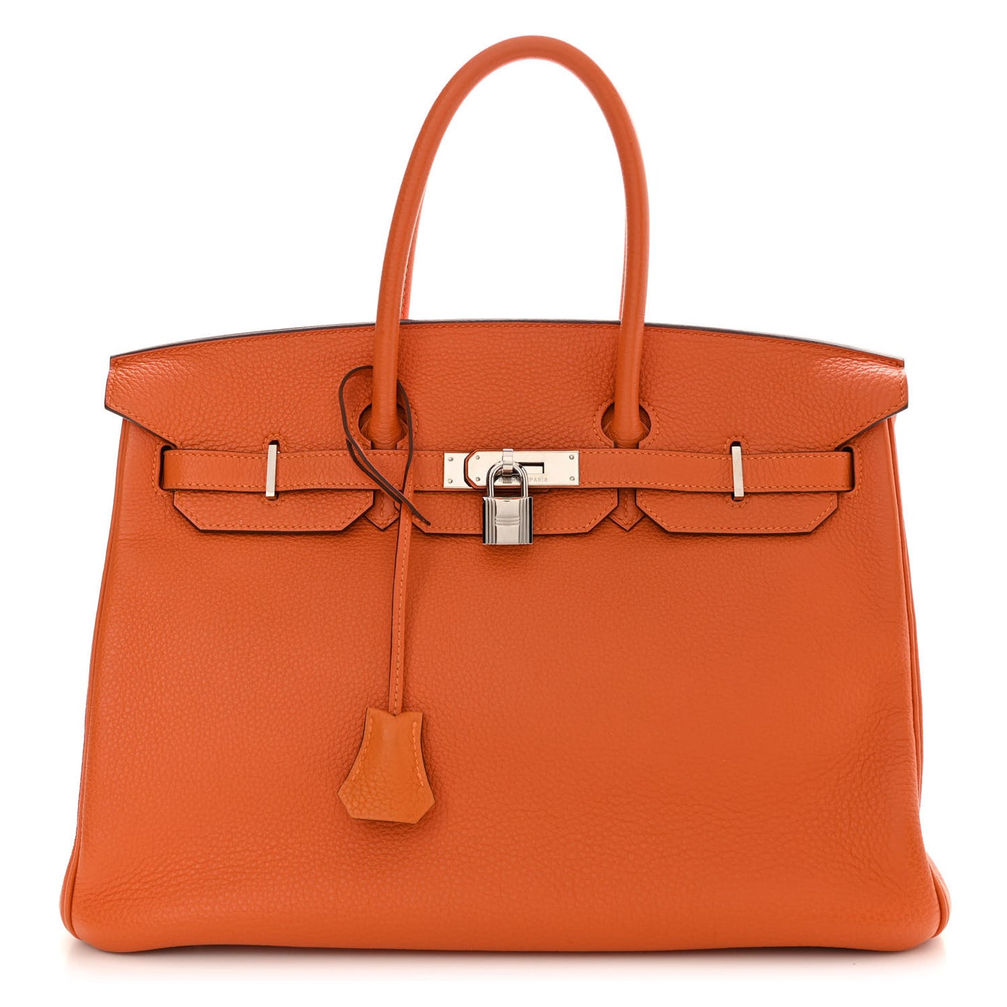 Togo Birkin 35 Orange