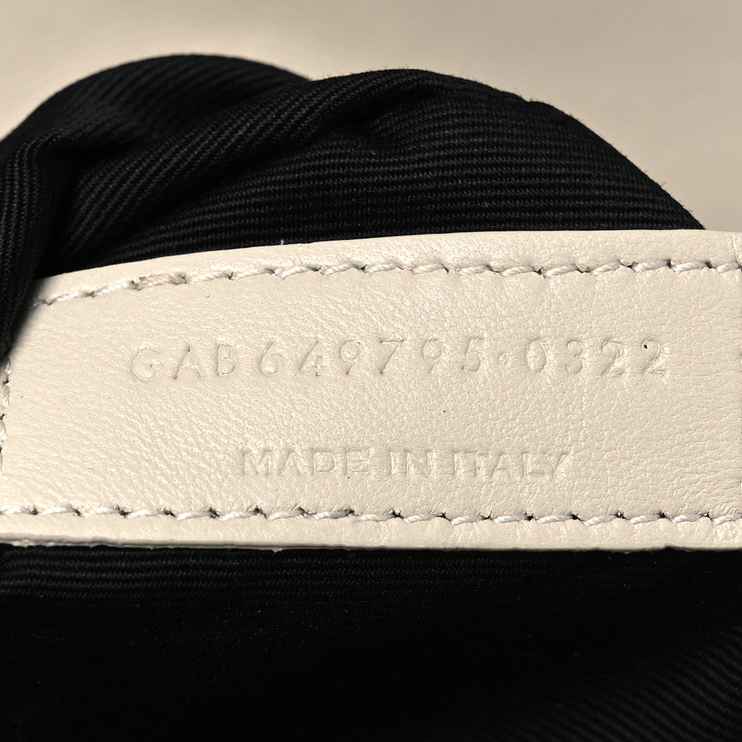 Saint Laurent Smooth Calfskin Le Maillon Satchel Crema Soft 7 of 14