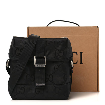 Gucci Econyl Nylon Monogram Off The Grid Messenger Bag Black 9 of 9