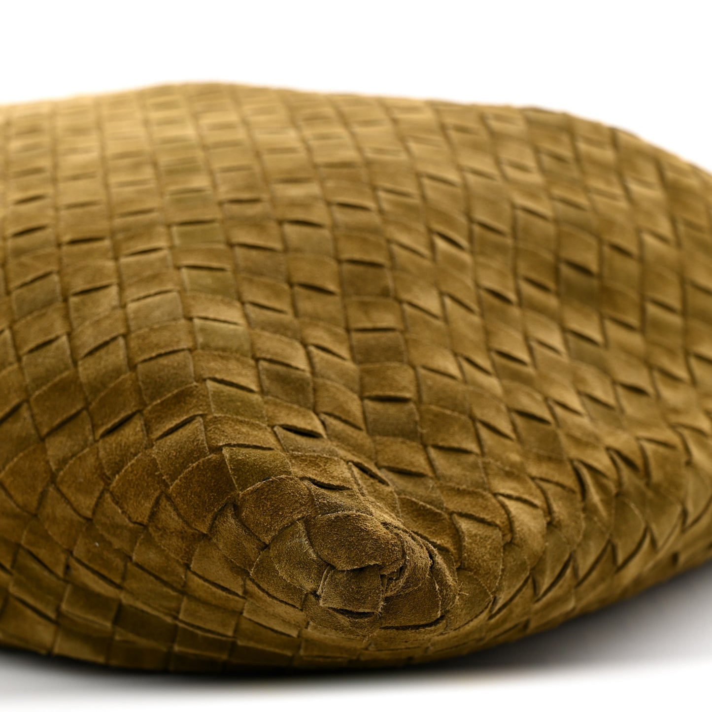 Suede Intrecciato Large Hop Mud