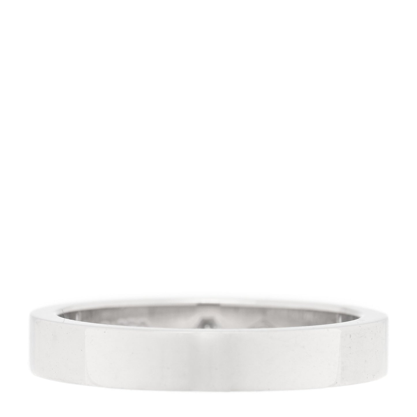 Platinum Diamond 3mm C De Cartier Wedding Band Ring 47 4