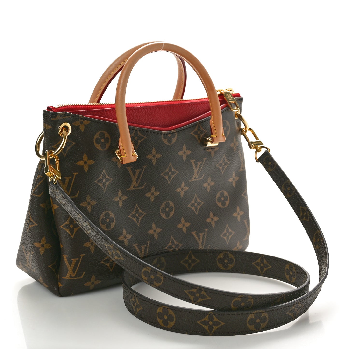 Monogram Pallas BB Cherry