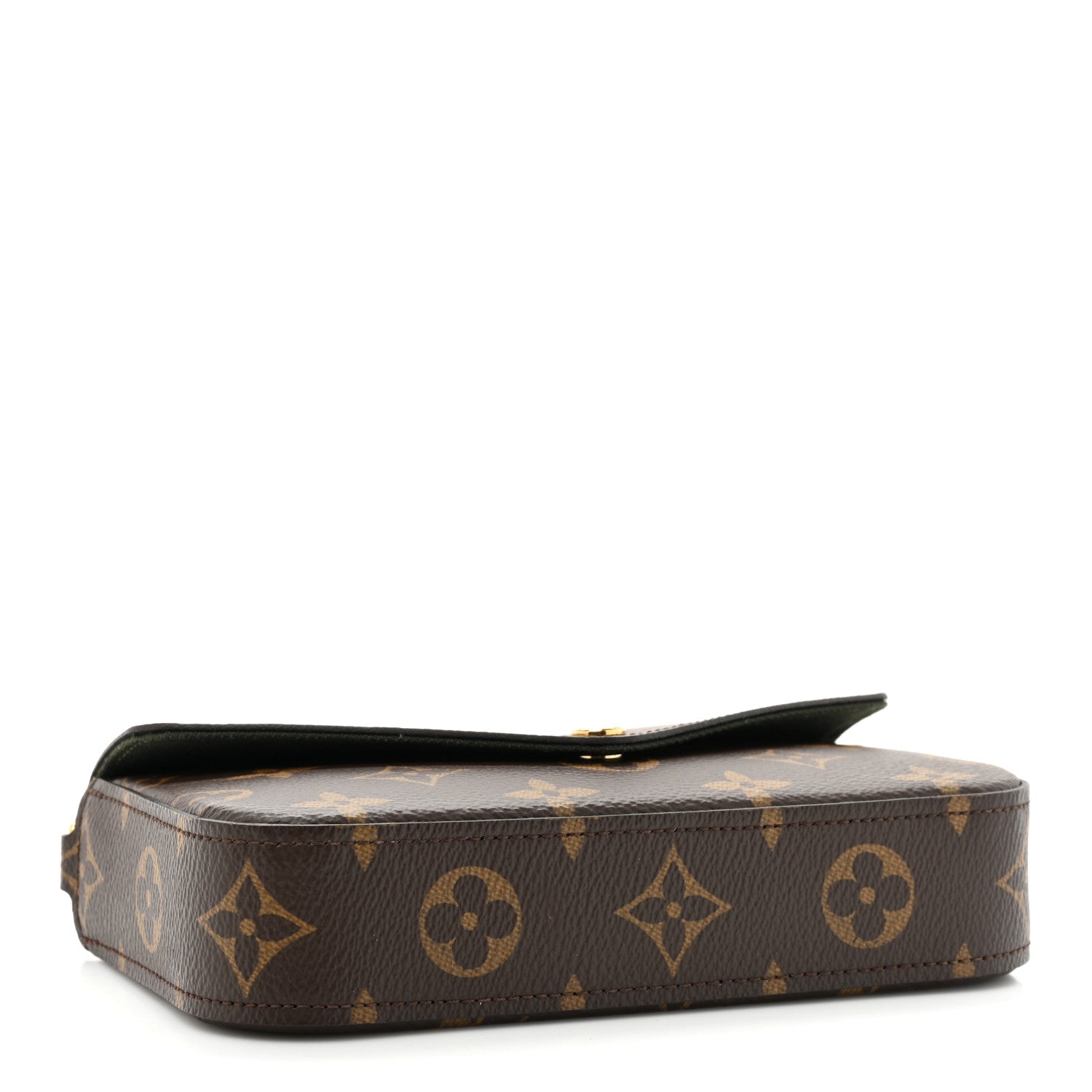 Louis Vuitton Monogram Felicie Strap & Go Kaki 4 of 11