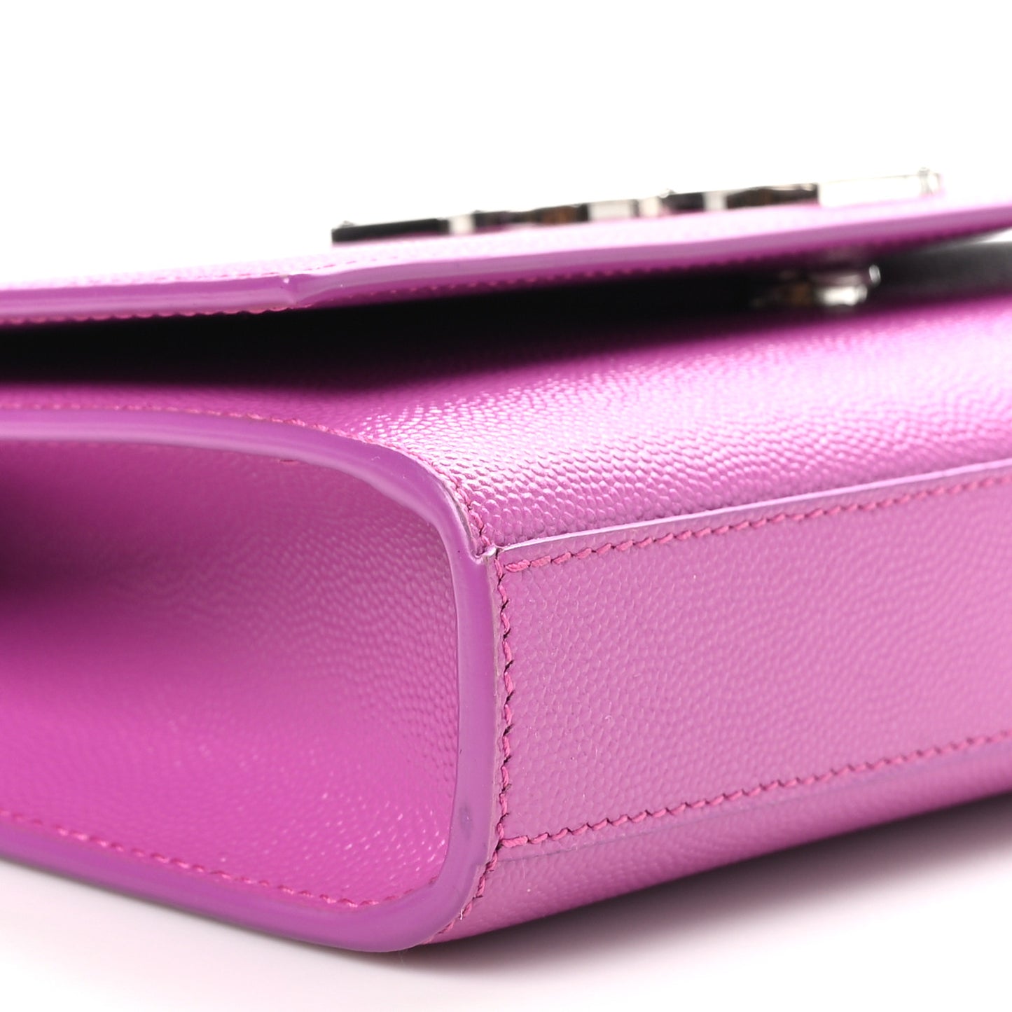 Grain De Poudre Small Classic Monogram Kate Satchel Light Fuchsia