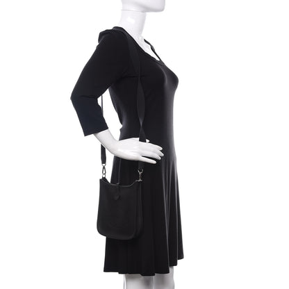 Hermes Epsom Evelyne TPM Black 2 of 12