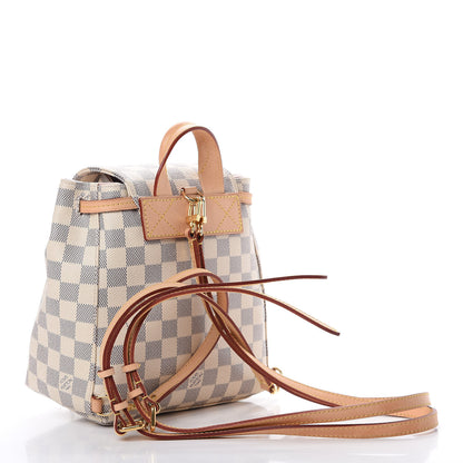 Louis Vuitton Damier Azur Sperone BB Backpack 2 of 9