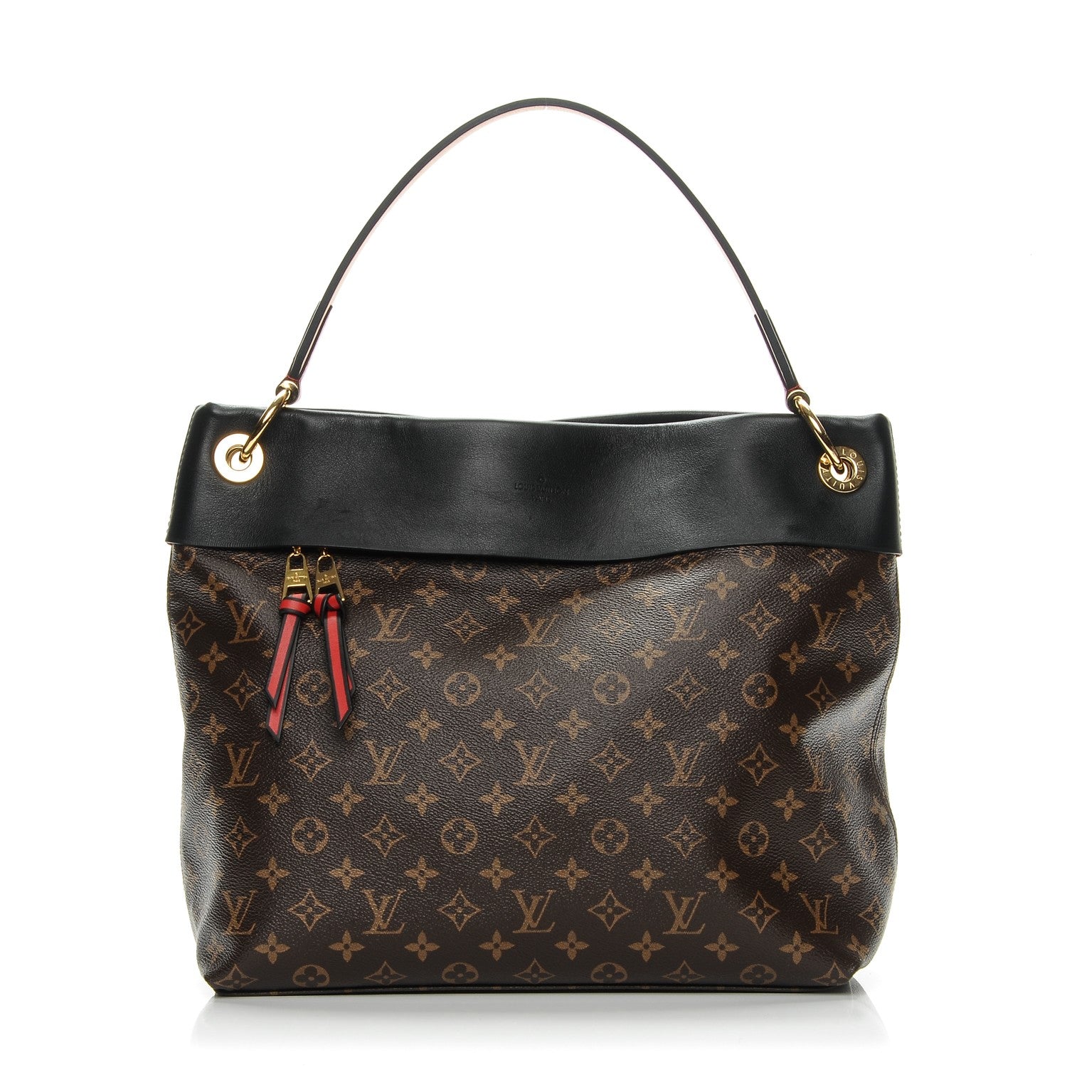 Louis Vuitton Monogram Tuileries Hobo Black 1 of 7