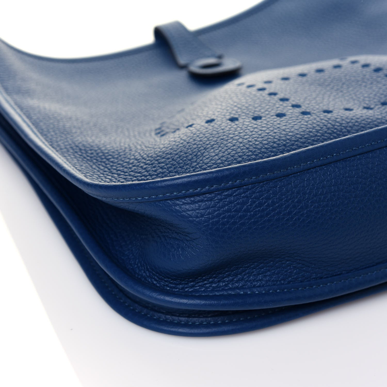 Hermes Taurillon Clemence Evelyne III PM Deep Blue 7 of 10