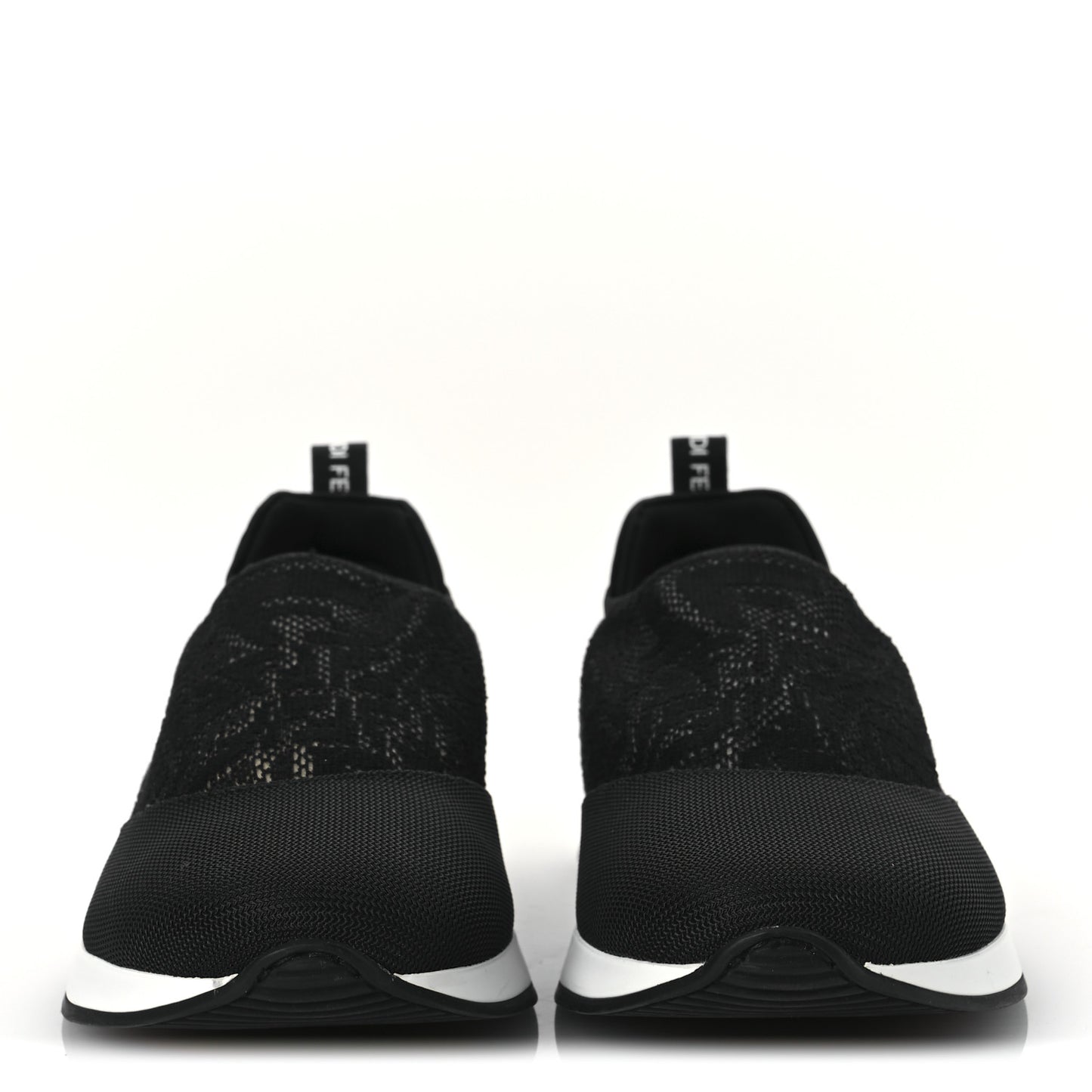X SARAH COLEMAN Mesh FF Vertigo Runner Slip On Sneakers 39 Black