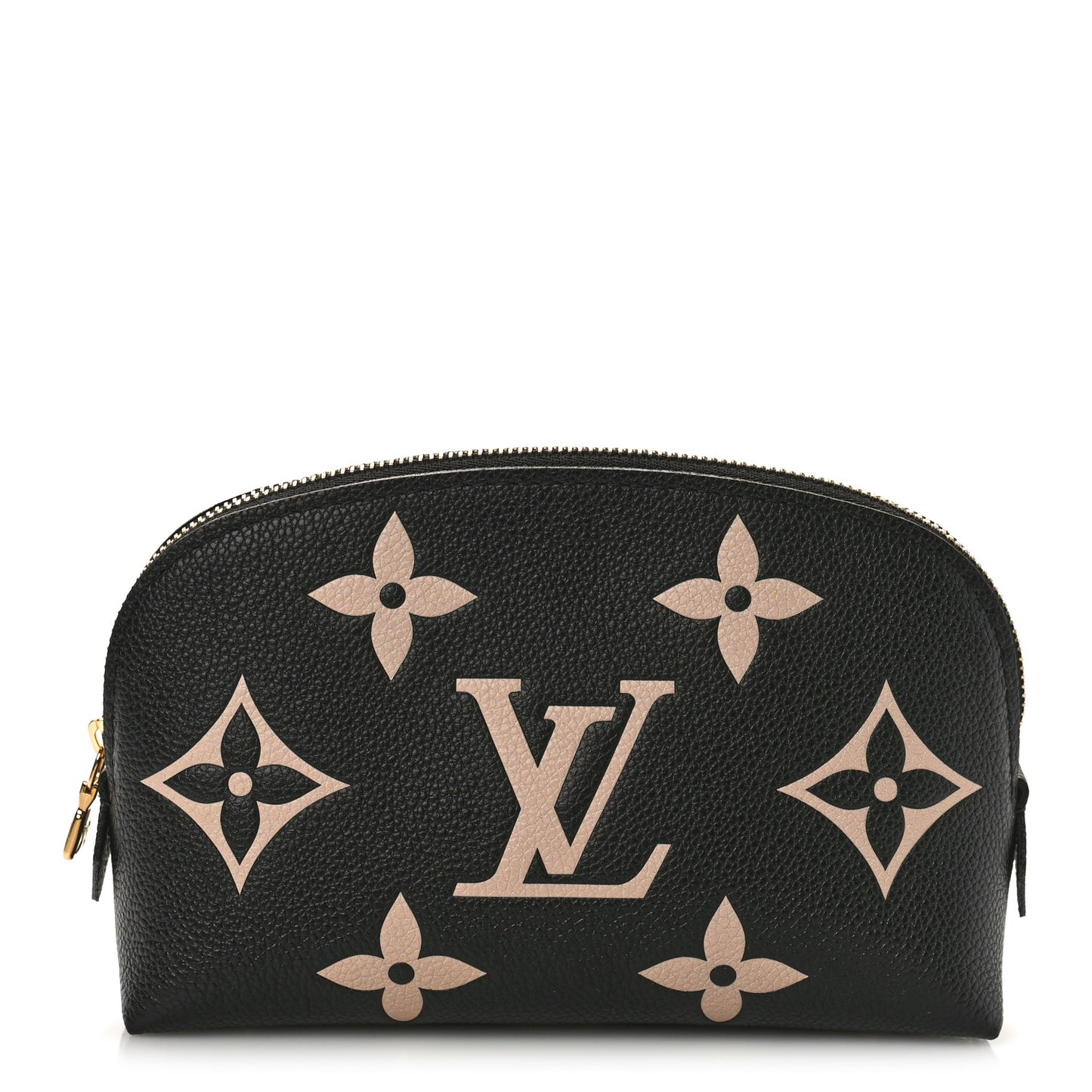 Empreinte Monogram Giant Cosmetic Pouch Black Beige