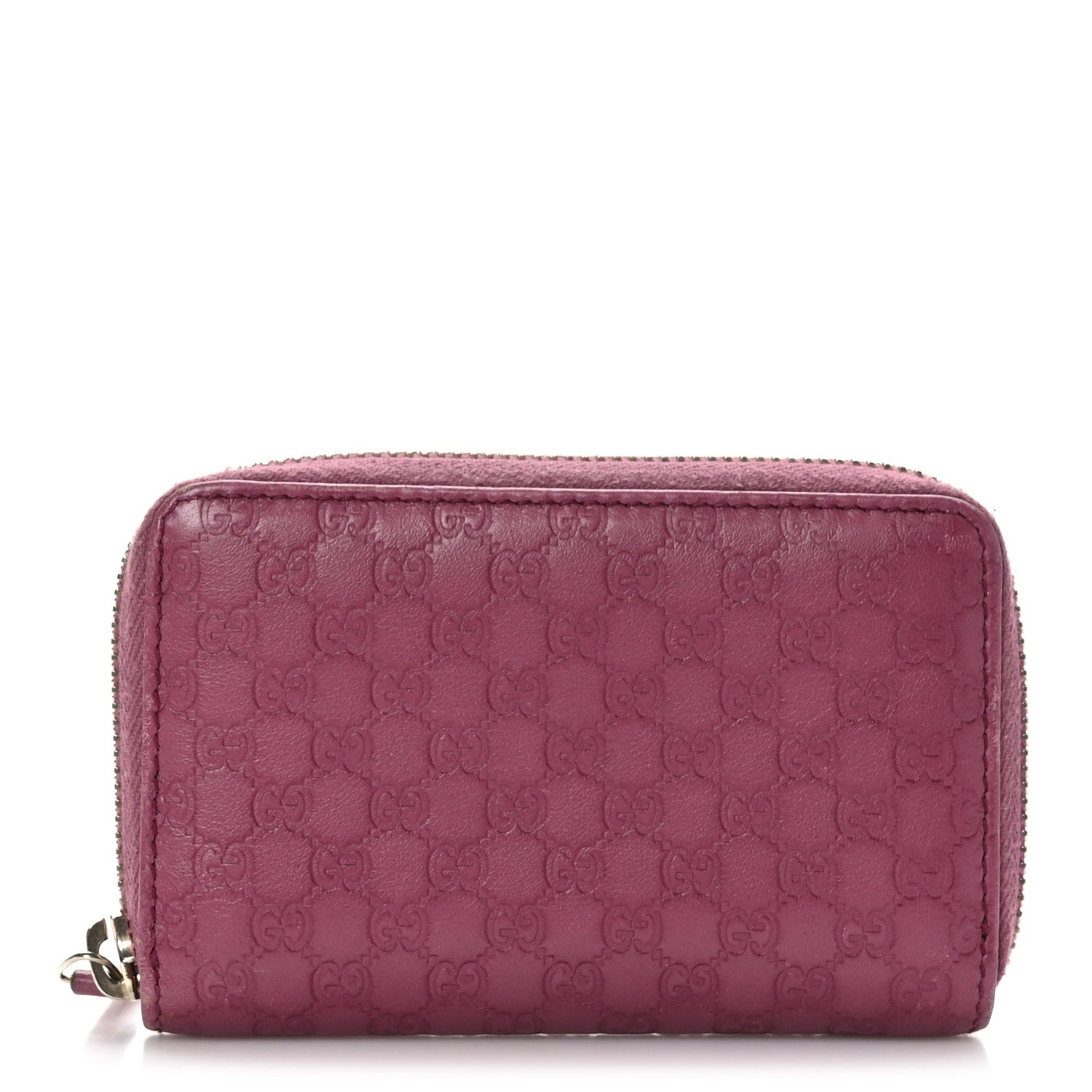 Gucci Microguccissima Zip Around Card Case Peonia Flower 1 of 6