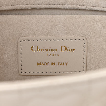 Christian Dior Lambskin Cannage Heart Medium Lady D-Joy White 6 of 17