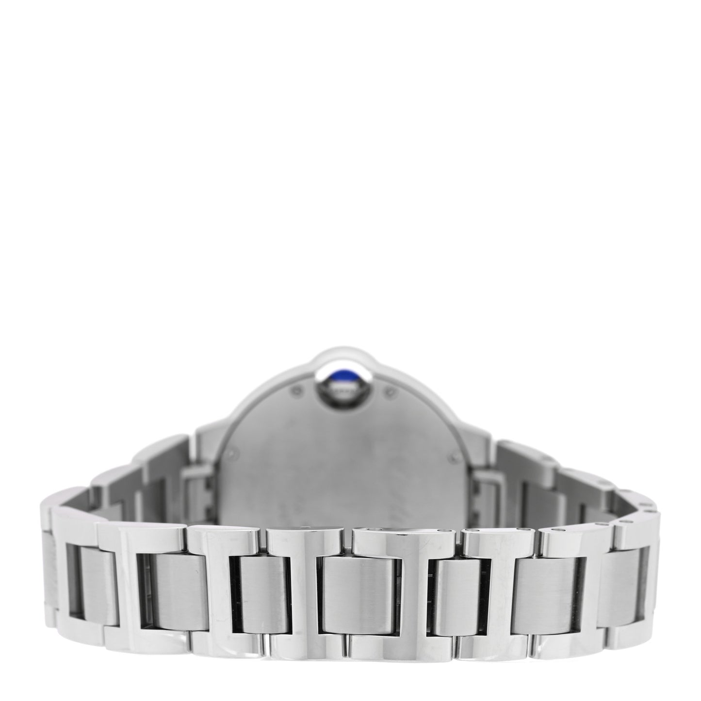 Stainless Steel 33mm Ballon Bleu De Cartier Automatic Watch Pink