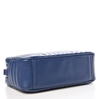 Prada Soft Calfskin Diagramme Crossbody Bag Bleuette 4 of 9