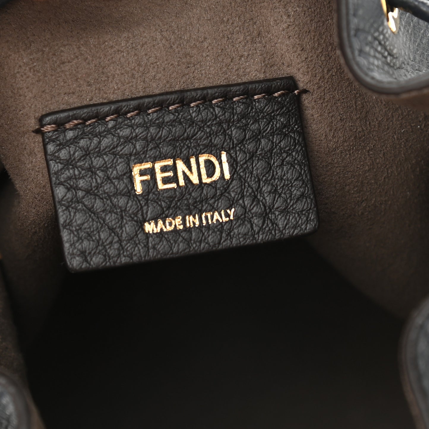 Vitello Cruise F is Fendi Mini Mon Tresor Bucket Bag Notturno