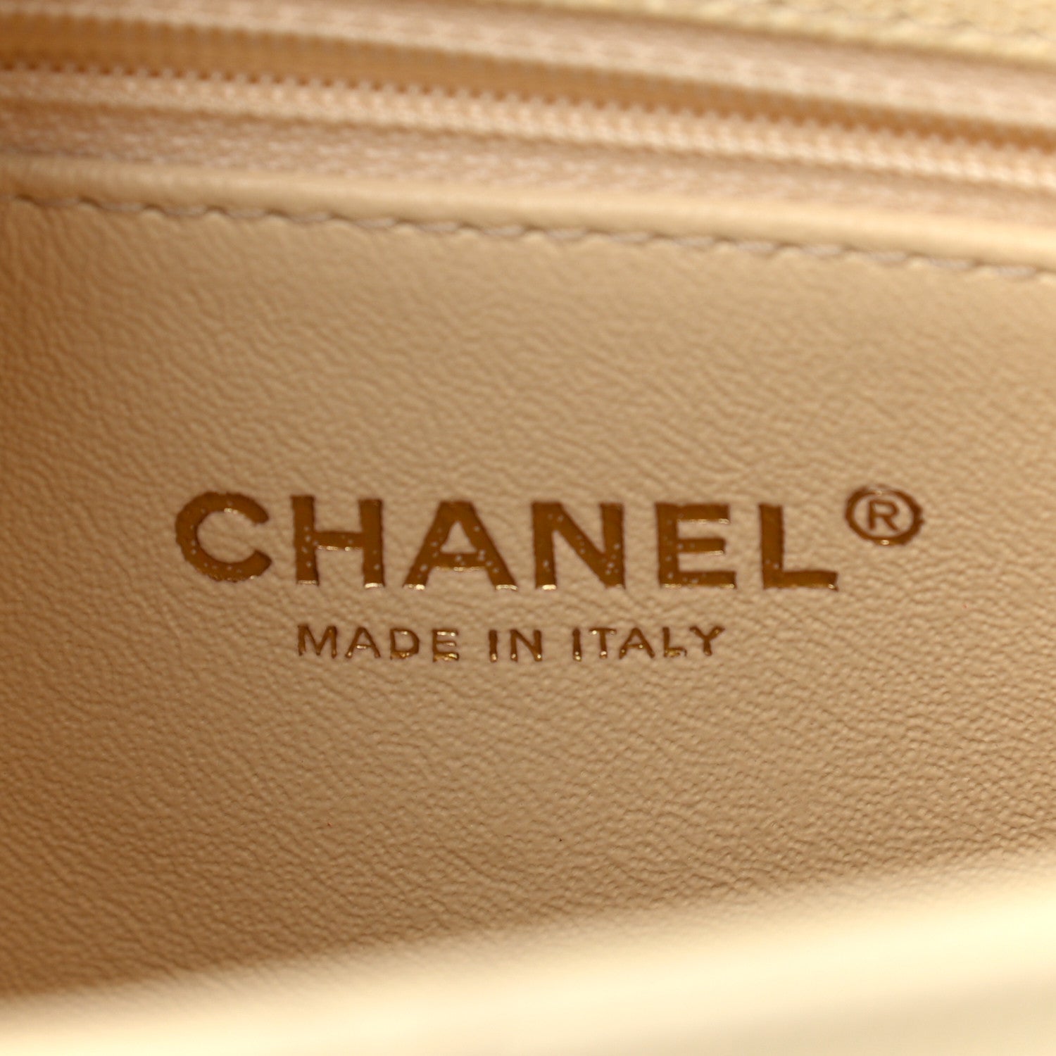 Chanel Caviar Elaphe Quilted Small Coco Handle Flap Ivory 6 of 11