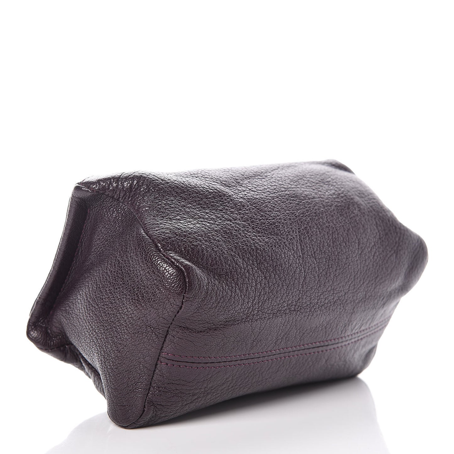 Sugar Goatskin Pandora Wristlet Dark Purple