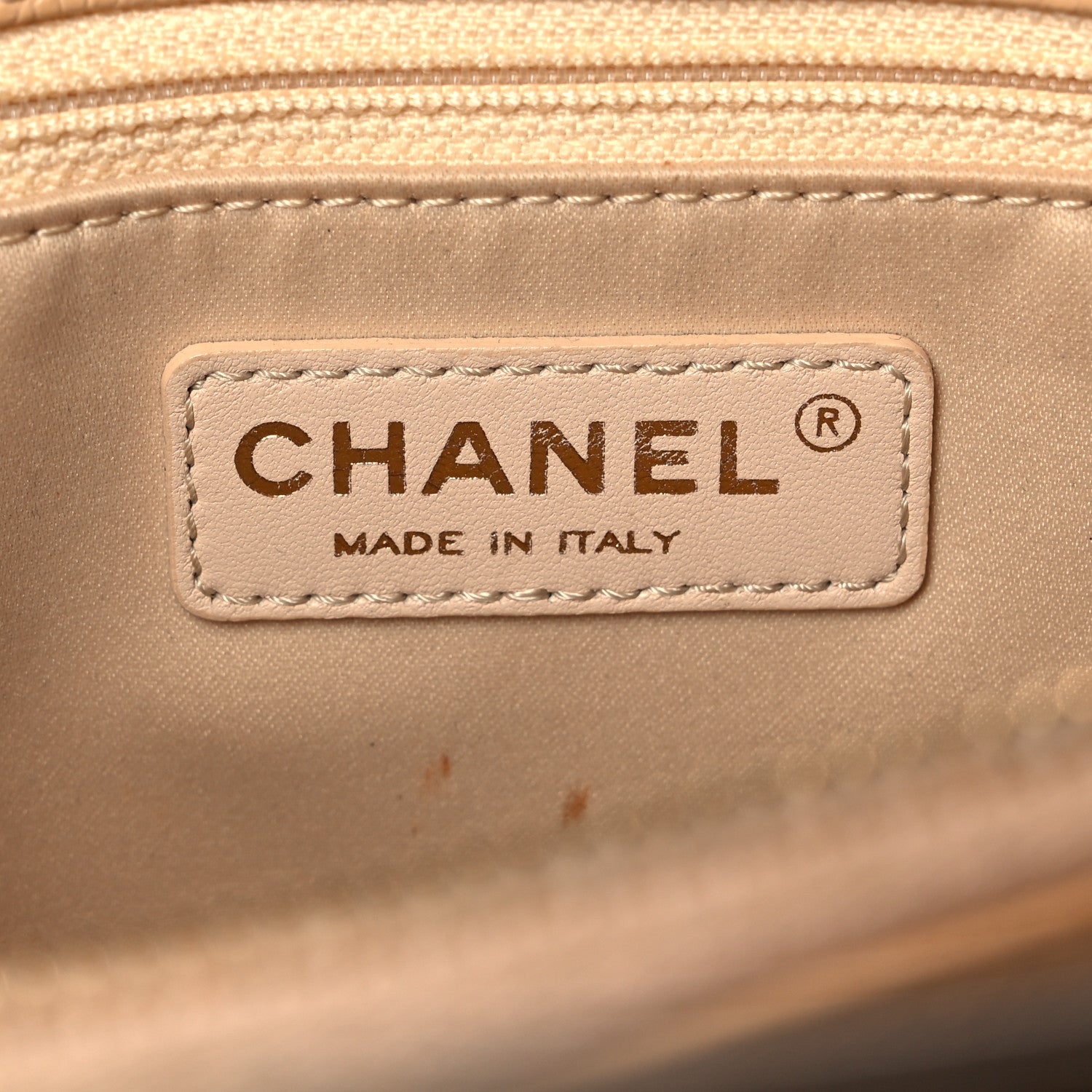 Chanel Caviar Quilted Grand Shopping Tote GST Beige 6 of 20
