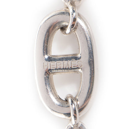 Hermes Sterling Silver Farandole Necklace 160 4 of 7