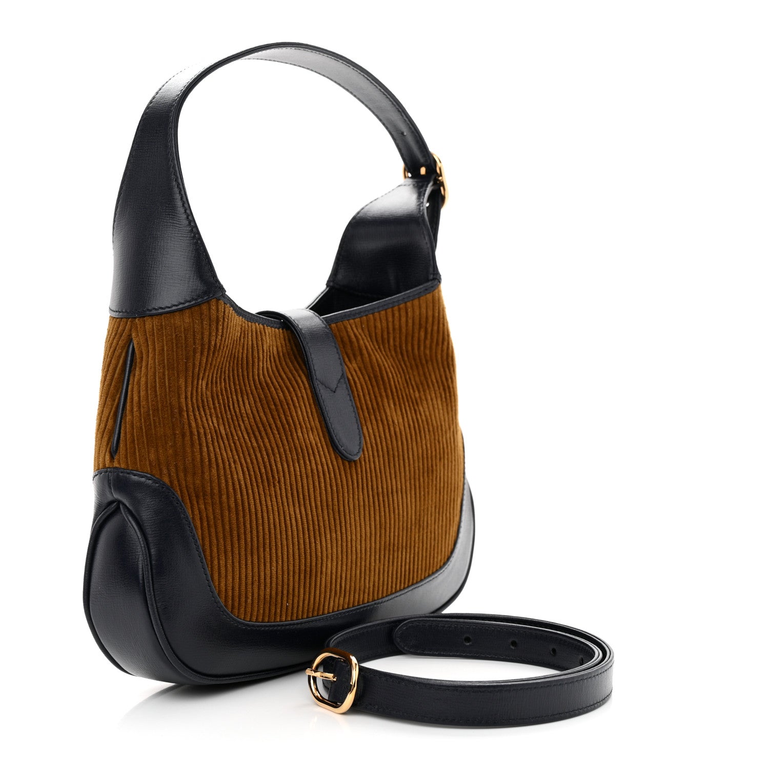 Gucci Corduroy Small Jackie 1961 Hobo New Mud Blue 3 of 14