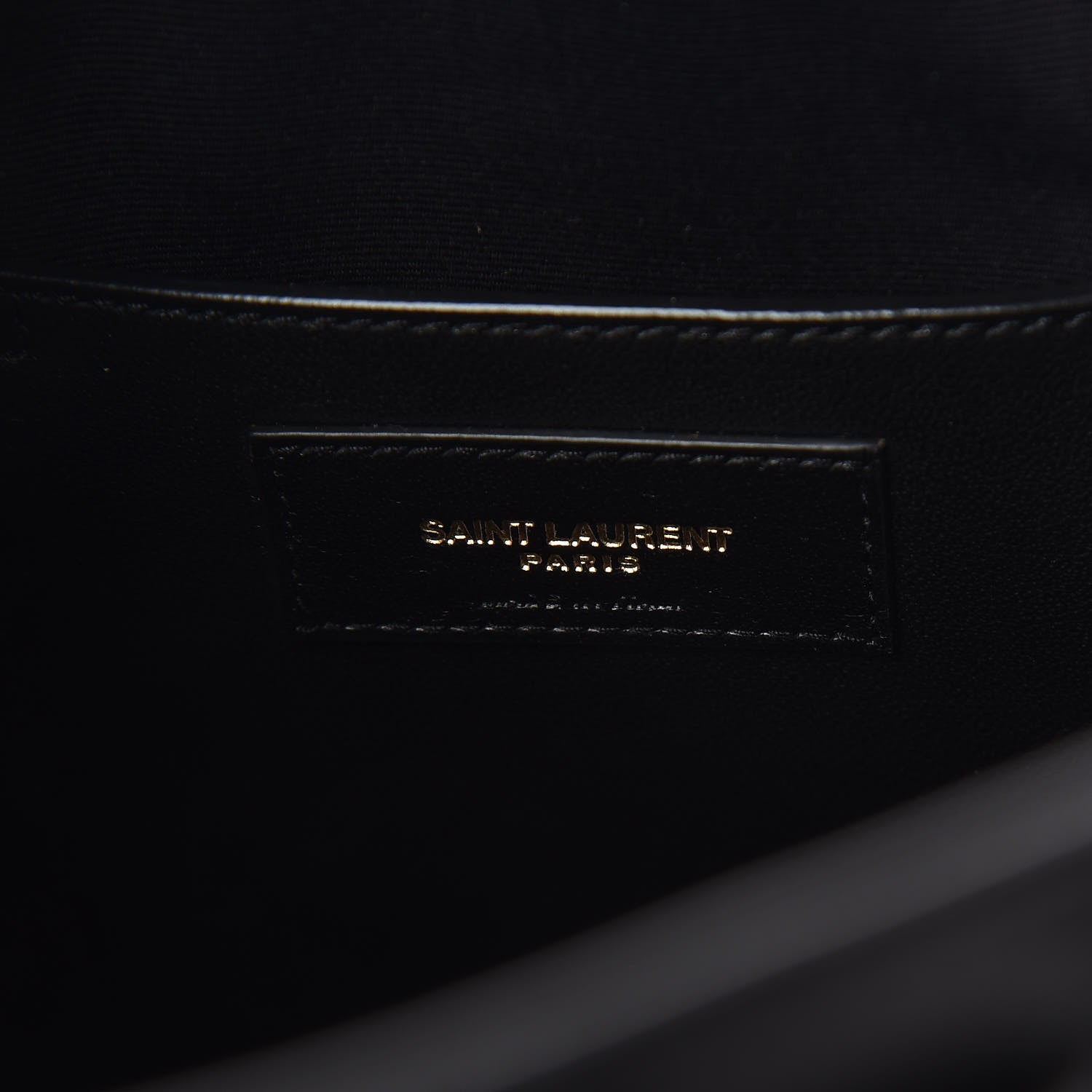 Saint Laurent Smooth Calfskin Medium Talitha Bucket Bag Black 6 of 9
