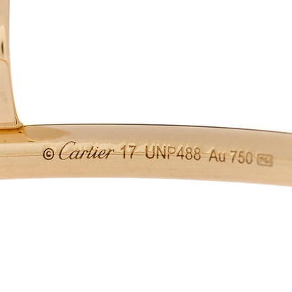 Cartier 18K Yellow Gold Small Juste Un Clou Bracelet 17 5 of 6