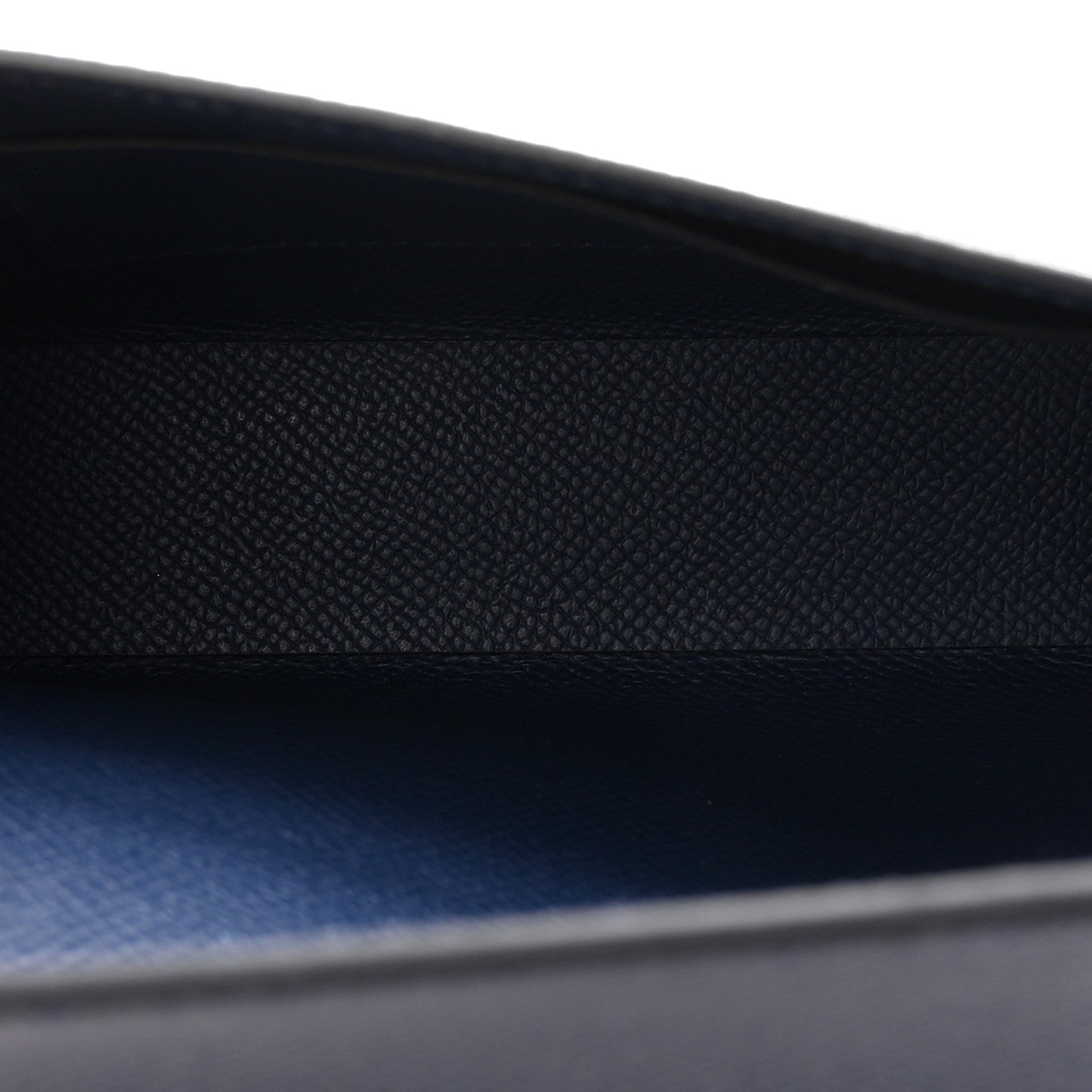 Hermes Epsom Hermesnap Wallet Bleu Navy 5 of 11