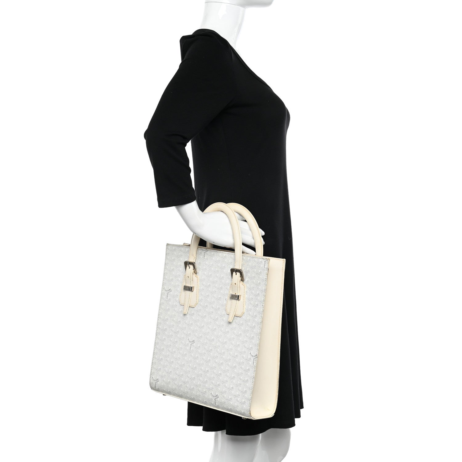 Goyard Goyardine Comores GM Tote White 2 of 16