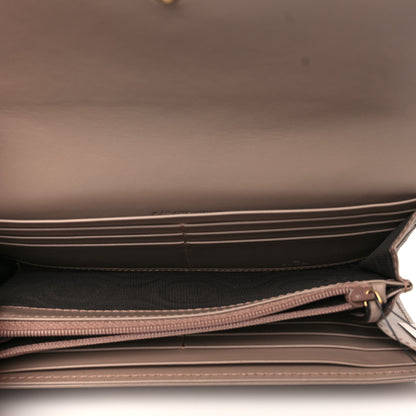 Gucci Calfskin Matelasse GG Marmont Continental Wallet Porcelain Rose 5 of 8