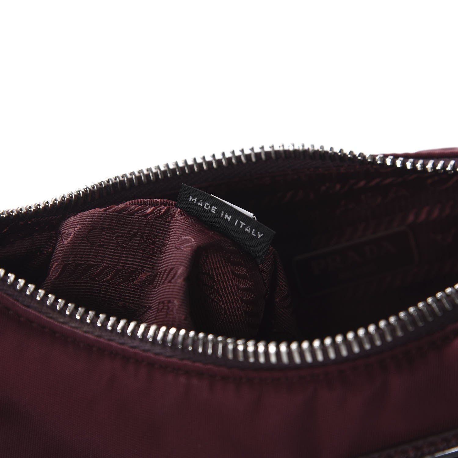 Prada Tessuto Nylon Re-Edition 2005 Shoulder Bag Granato 6 of 9