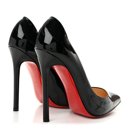 Christian Louboutin Patent Pigalle 120 Pumps 38.5 Black 5 of 10