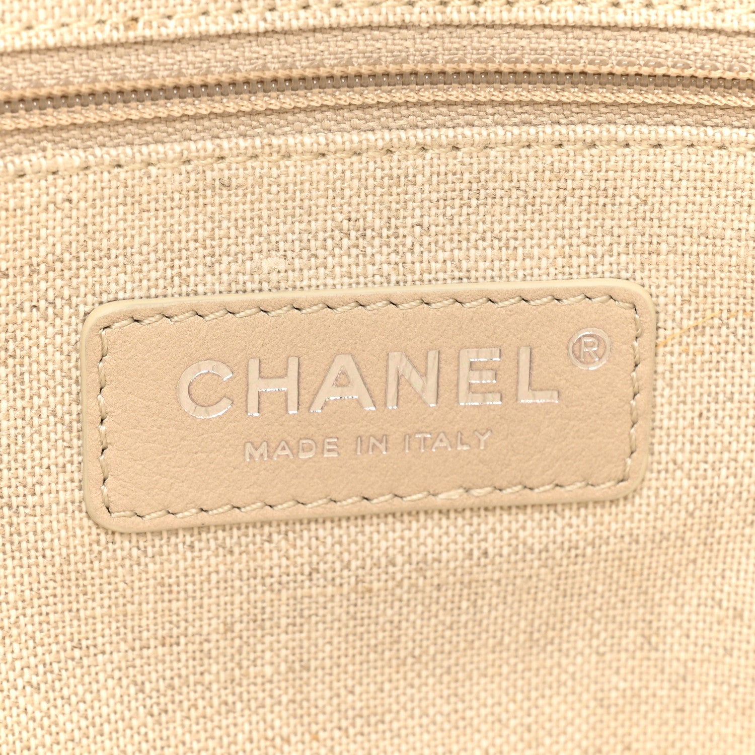 Chanel Mixed Fibers Small Deauville Tote White 8 of 12